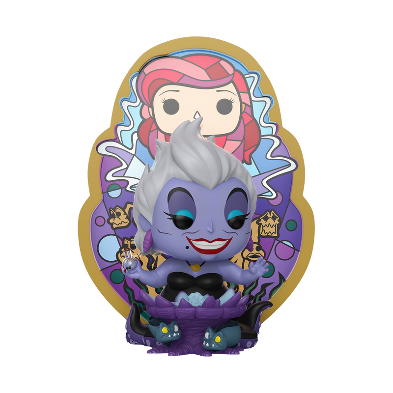 URSULA (STAINED GLASS) - THE LITTLE MERMAID