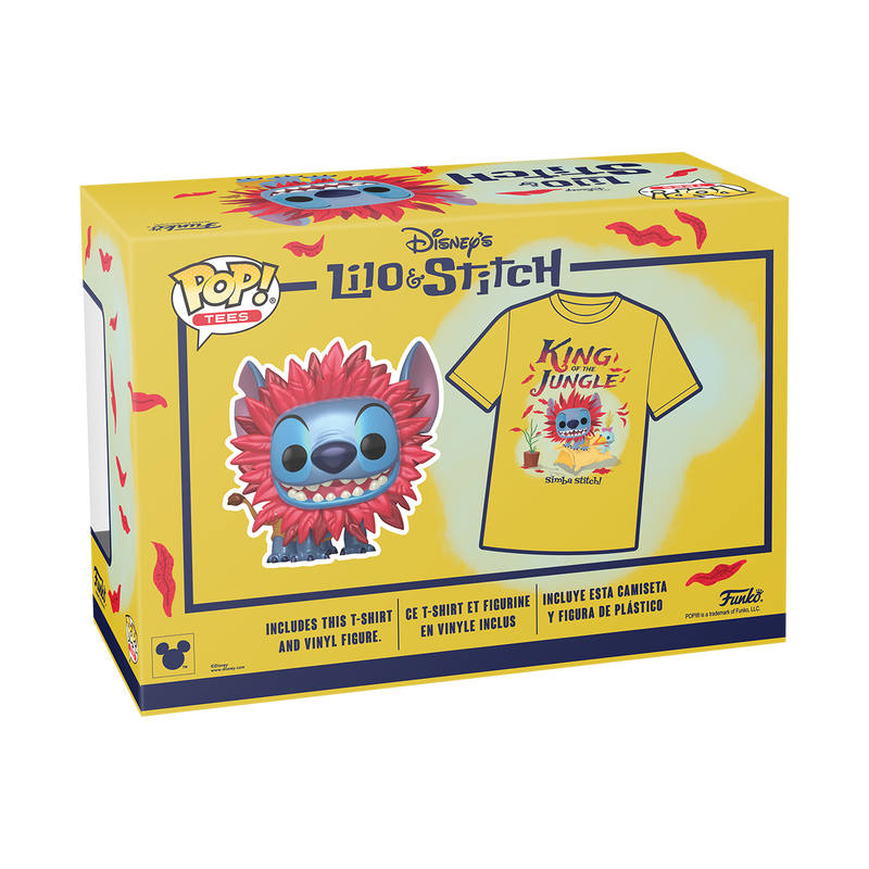 SIMBA STITCH - DISNEY POP! AND TEE