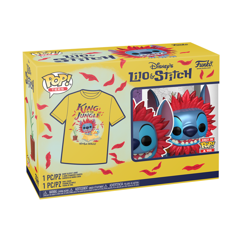 SIMBA STITCH - DISNEY POP! AND TEE