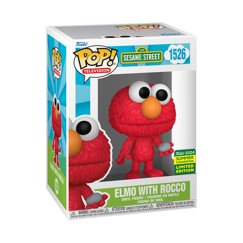 ELMO WITH ROCCO - SESAME STREET