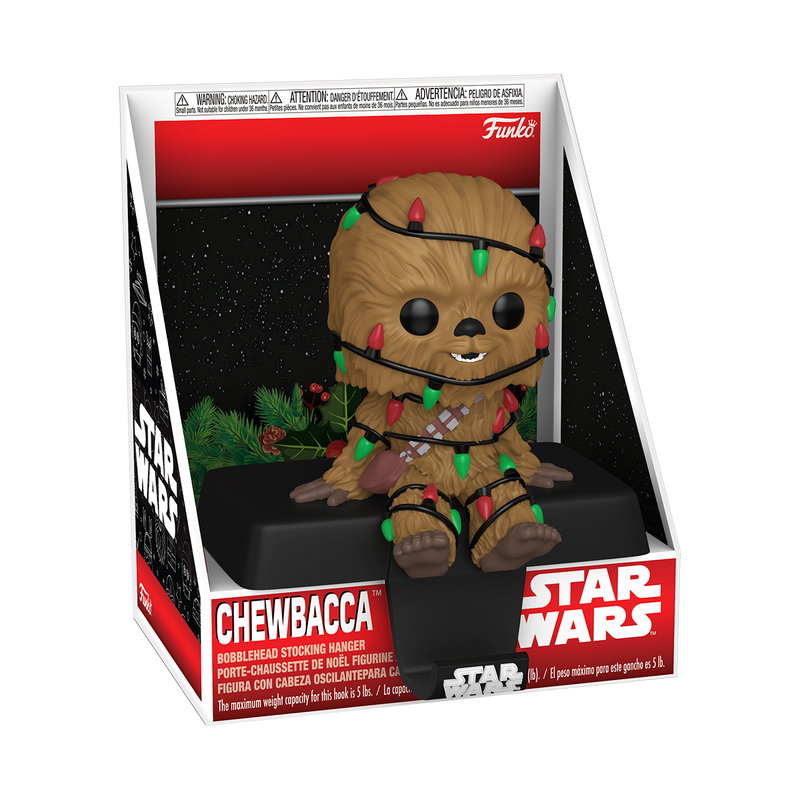 CHEWBACCA - STAR WARS STOCKING HANGER