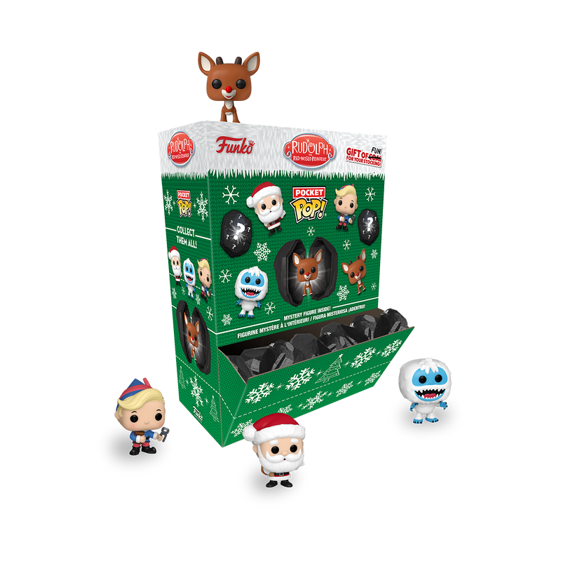 RUDOLPH THE RED-NOSED REINDEER MYSTERY POCKET POP! COAL