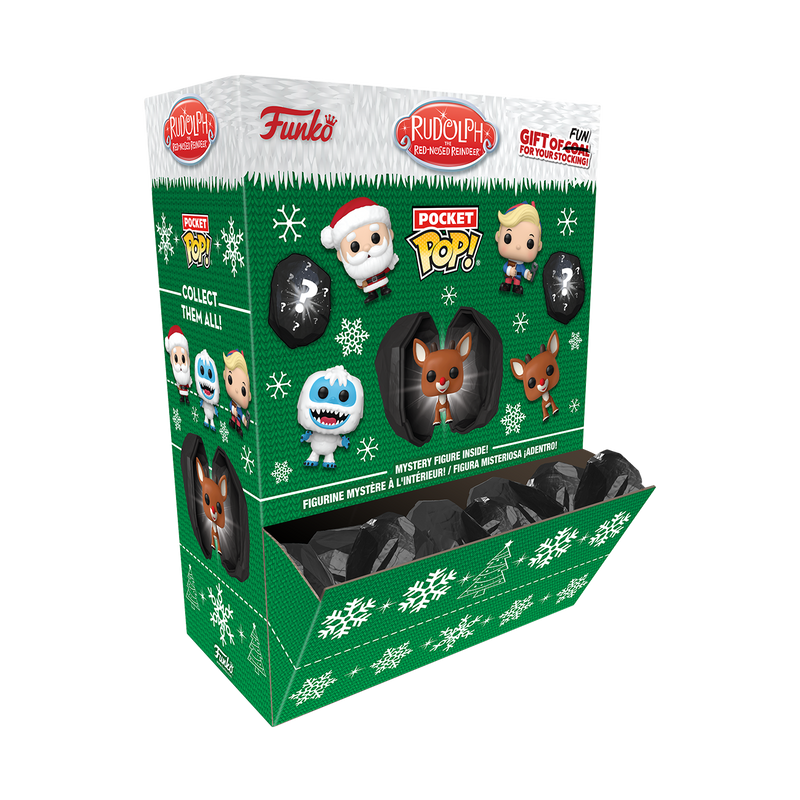 RUDOLPH THE RED-NOSED REINDEER MYSTERY POCKET POP! COAL