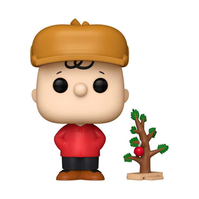 CHARLIE BROWN WITH TREE - PEANUTS