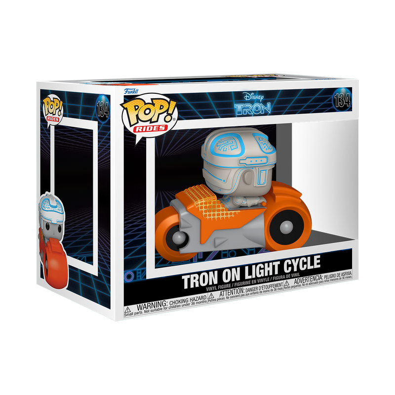 TRON ON LIGHT CYCLE - TRON
