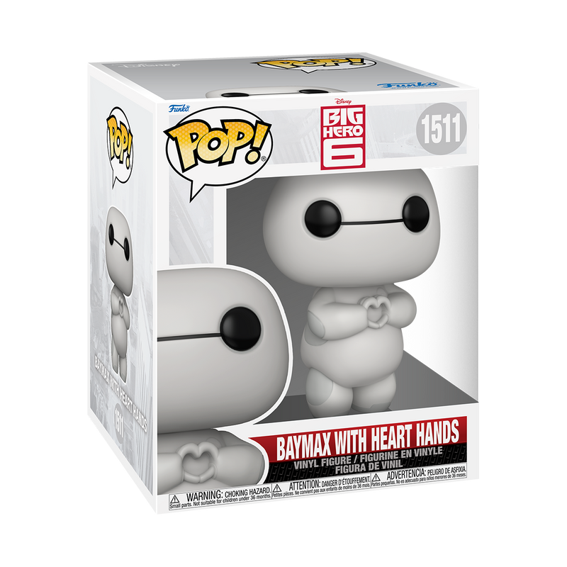 BAYMAX WITH HEARTS HANDS - BIG HERO 6