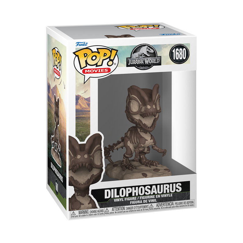 DILOPHOSAURUS (FOSSIL) - JURASSIC WORLD