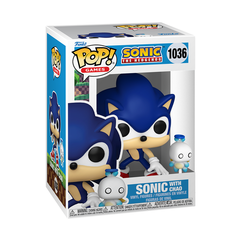 SONIC WITH CHAO - SONIC THE HEDGEHOG