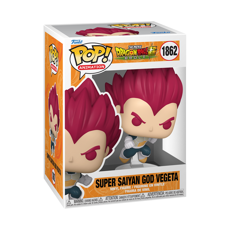 SUPER SAIYAN GOD VEGETA - DRAGON BALL SUPER: BROLY