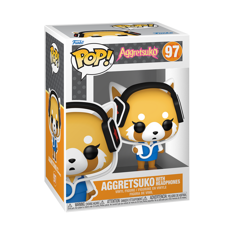 AGGRETSUKO WITH HEADPHONES - AGGRETSUKO