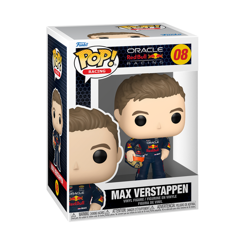 MAX VERSTAPPEN (WITH HELMET) - ORACLE RED BULL RACING