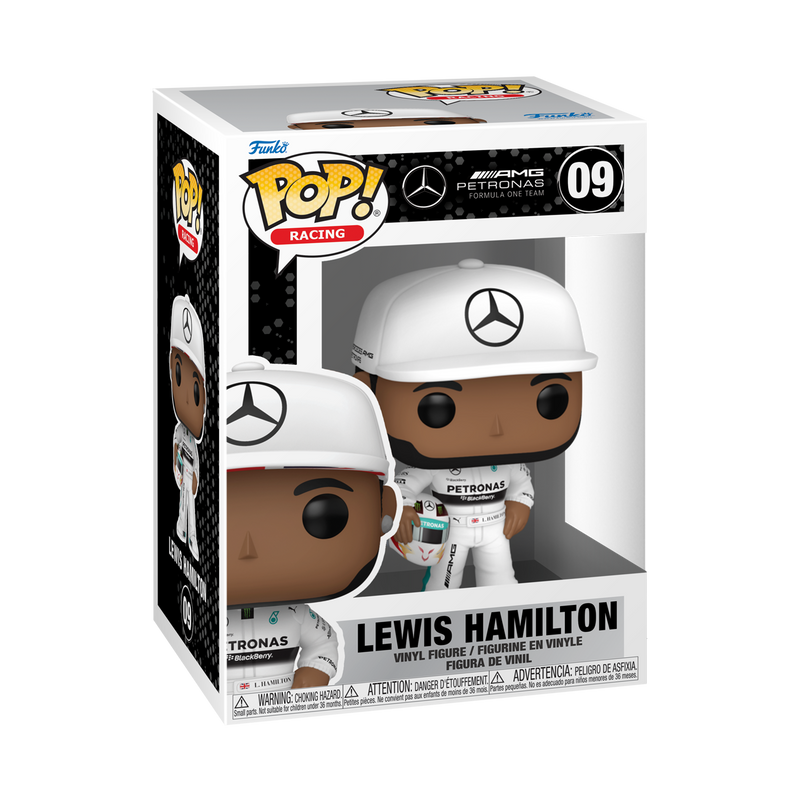 LEWIS HAMILTON (WITH HELMET) - MERCEDES-AMG PETRONAS FORMULA ONE TEAM