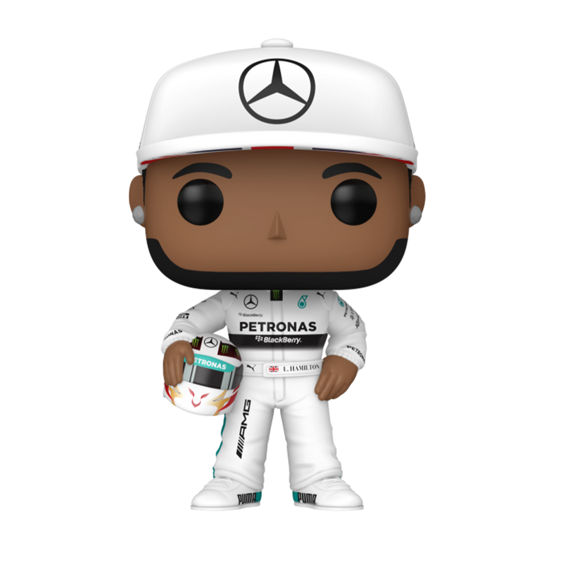 LEWIS HAMILTON (WITH HELMET) - MERCEDES-AMG PETRONAS FORMULA ONE TEAM