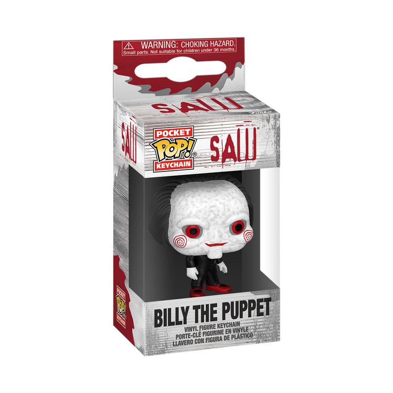 BILLY THE PUPPET - SAW POP! KEYCHAIN