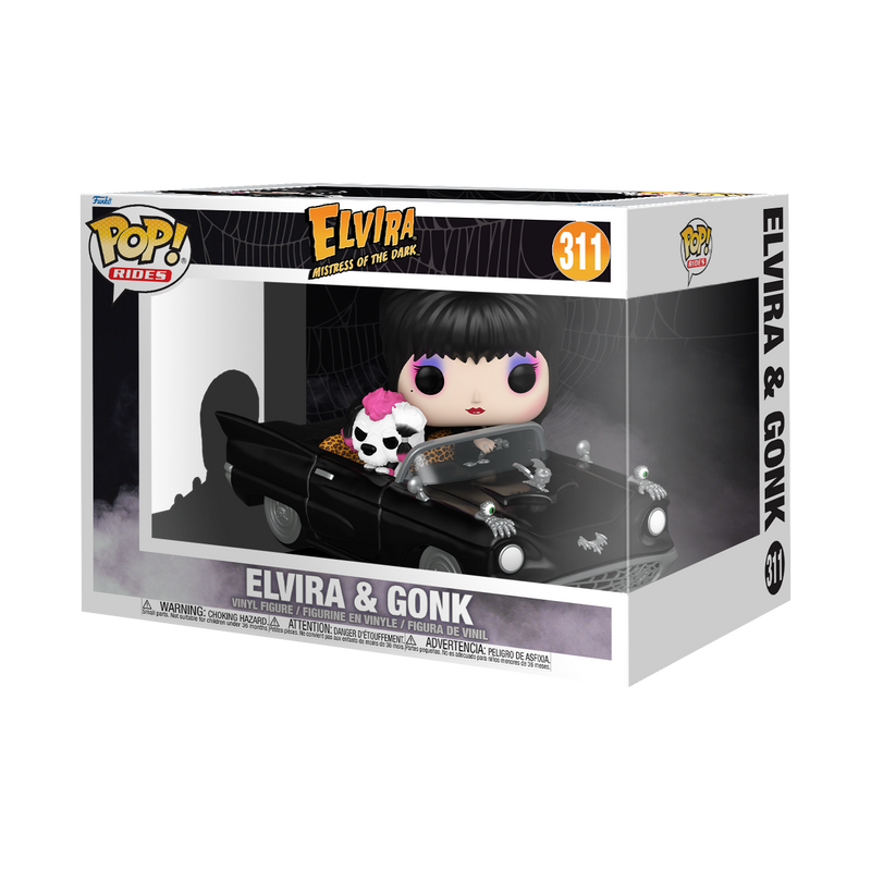 ELVIRA AND GONK - ELVIRA: MISTRESS OF THE DARK POP! RIDE