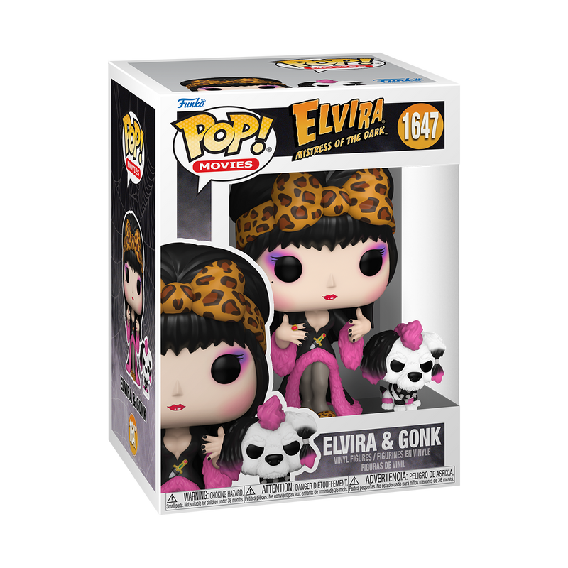 ELVIRA AND GONK - ELVIRA: MISTRESS OF THE DARK