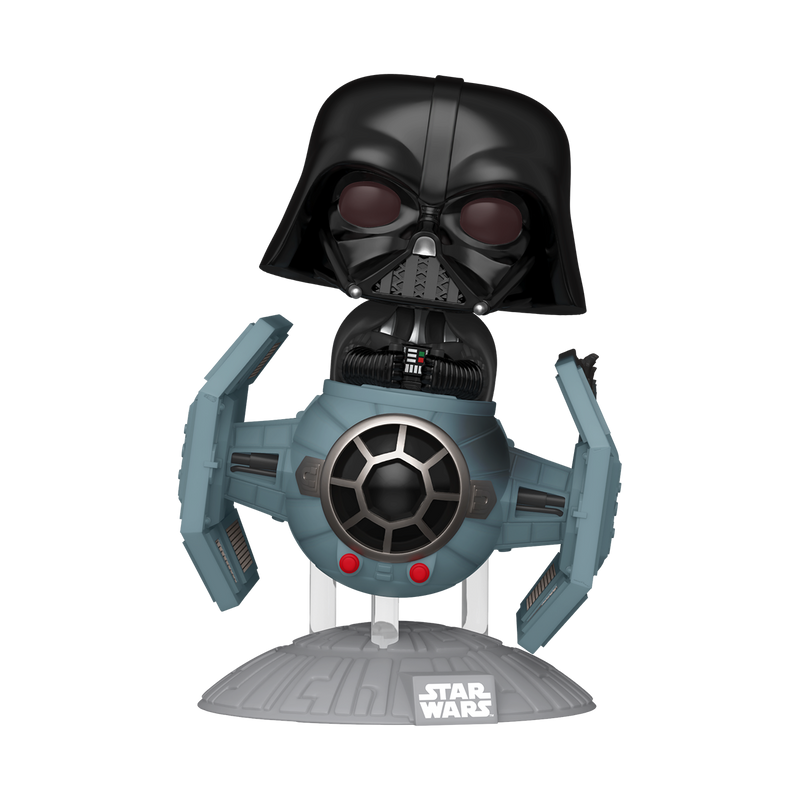 DARTH VADER WITH TIE ADVANCED X1 STARFIGHTER - STAR WARS: DARK SIDE