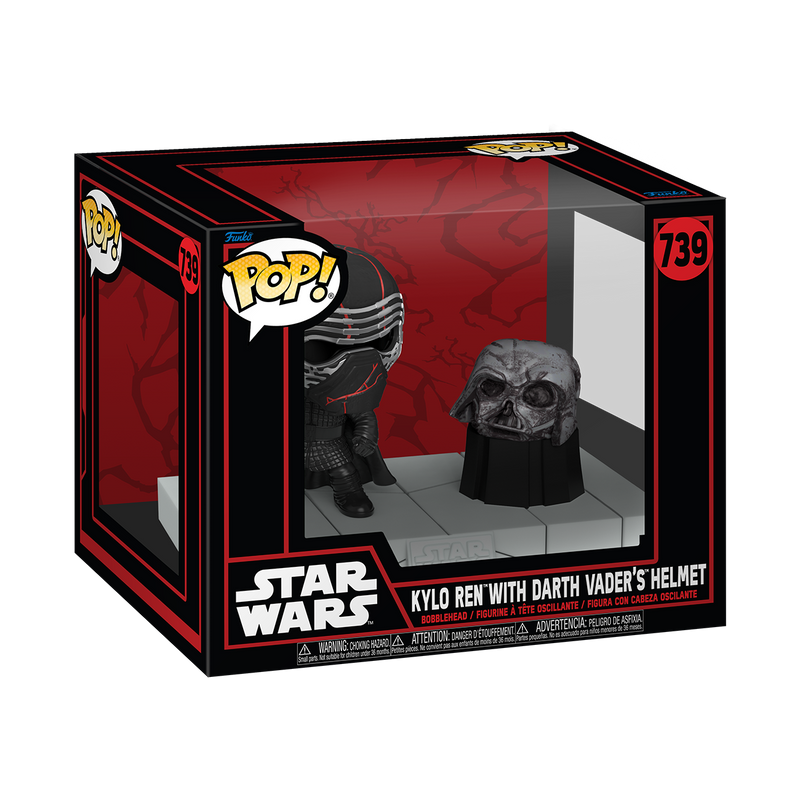 KYLO REN WITH DARTH VADER'S HELMET - STAR WARS: DARK SIDE