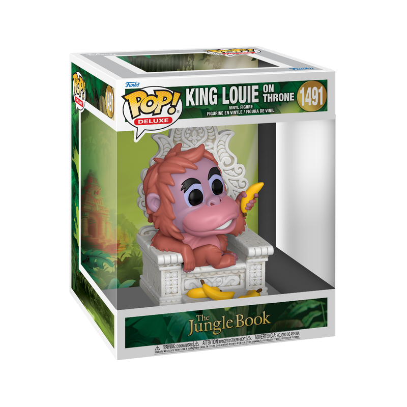 KING LOUIE ON THRONE - THE JUNGLE BOOK