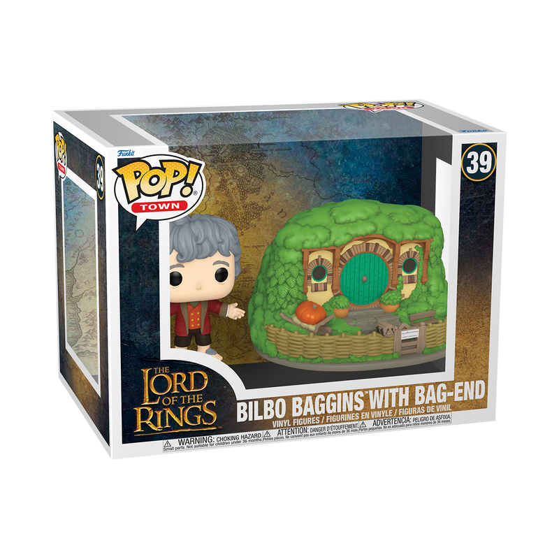 BILBO BAGGINS WITH BAG-END - THE LORD OF THE RINGS POP! TOWN
