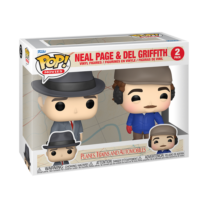 NEAL PAGE AND DEL GRIFFITH - PLANES, TRAINS AND AUTOMOBILES POP! 2-PACK