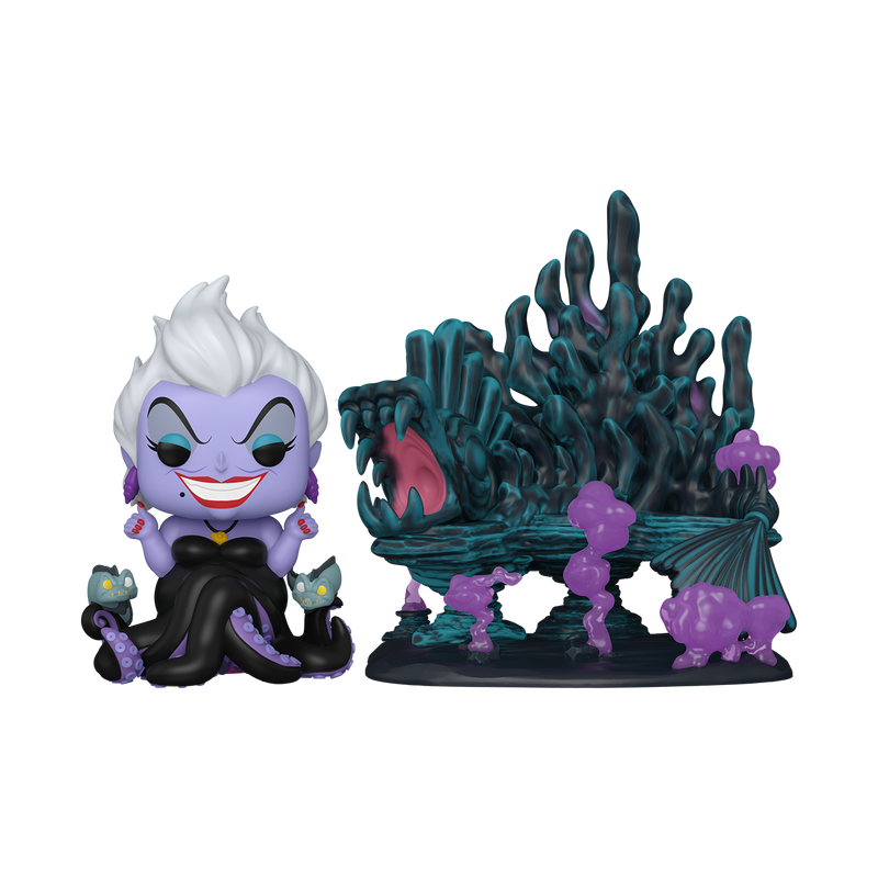 URSULA AND URSULA'S LAIR - DISNEY VILLAINS