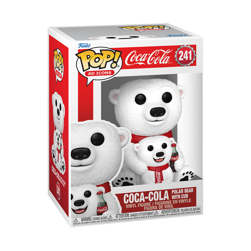 COCA-COLA POLAR BEAR WITH CUB