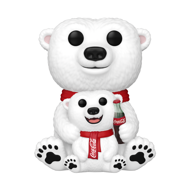 COCA-COLA POLAR BEAR WITH CUB