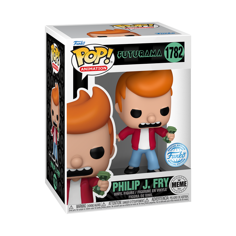 PHILIP J. FRY - FUTURAMA POP! MEME