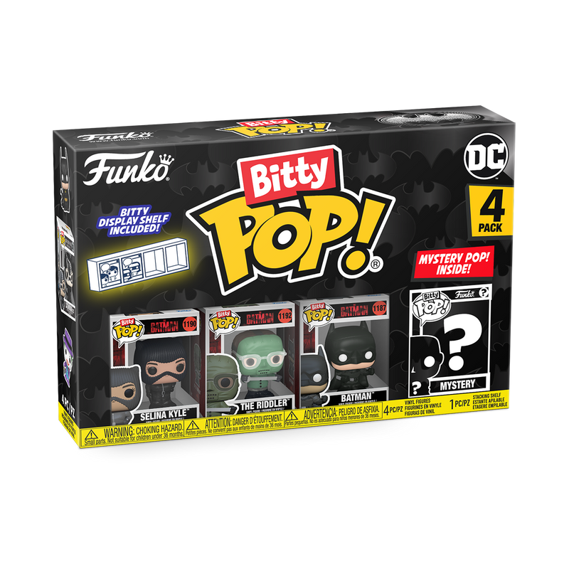 BITTY POP! BATMAN 4-PACK SERIES 2