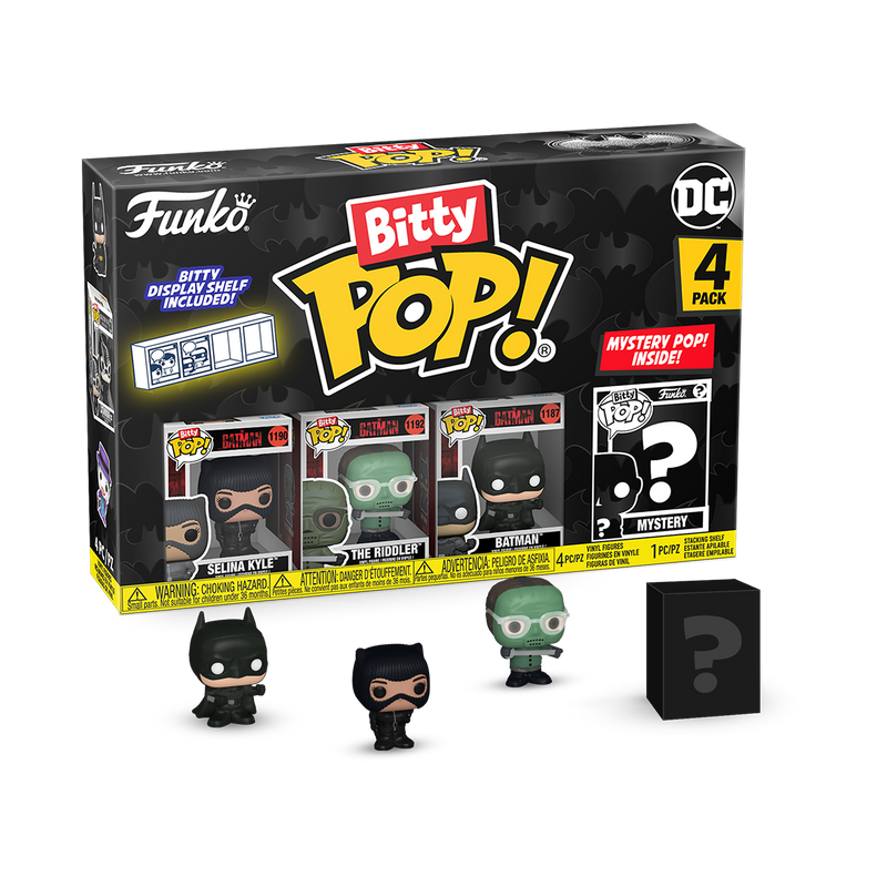 BITTY POP! BATMAN 4-PACK SERIES 2