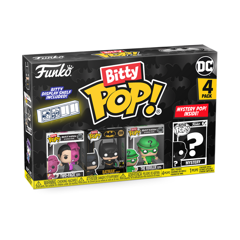 BITTY POP! BATMAN 4-PACK SERIES 4