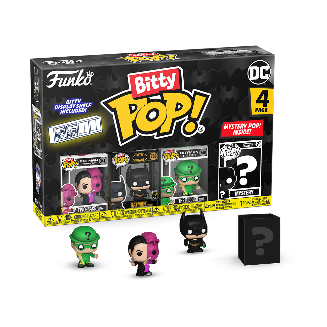 Bitty Pop! Batman 4-Pack Series 4