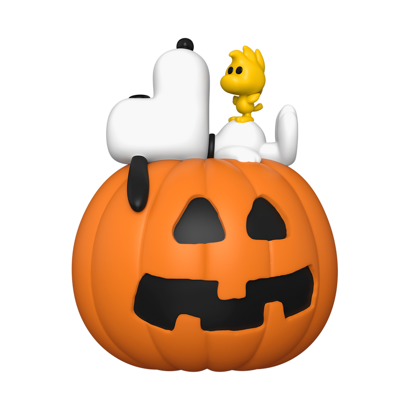 SNOOPY AND WOODSTOCK WITH PUMPKIN - PEANUTS