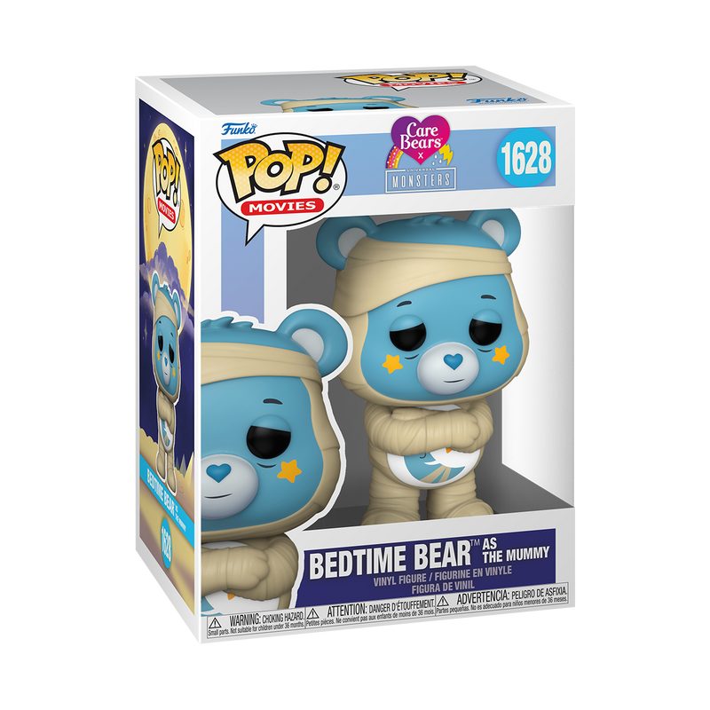 BEDTIME BEAR AS THE MUMMY - CARE BEARS X UNIVERSAL MONSTERS