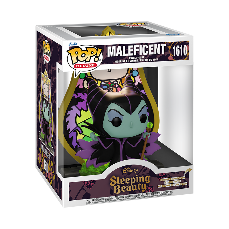 MALEFICENT (STAINED GLASS) - SLEEPING BEAUTY
