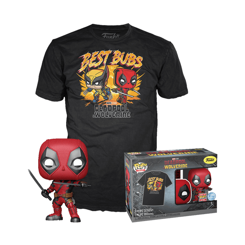 DEADPOOL WITH DUAL SWORDS (METALLIC) - MARVEL