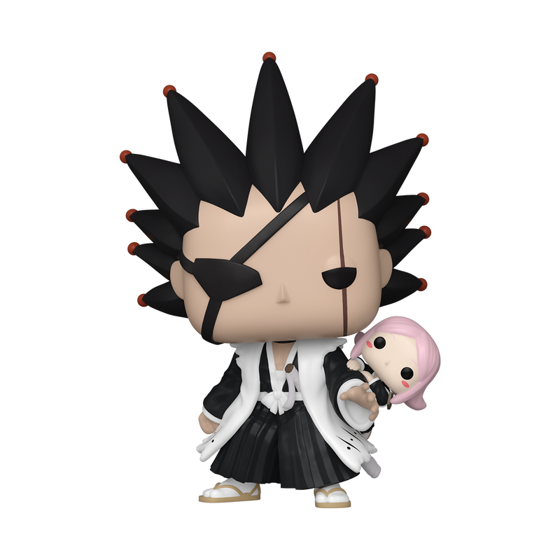 KENPACHI ZARAKI WITH YACHIRU KUSAJISHI - BLEACH