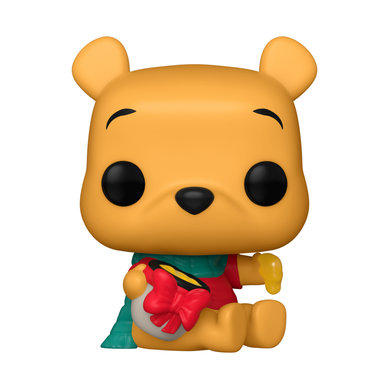 POOH WITH GIFT - WINNIE THE POOH