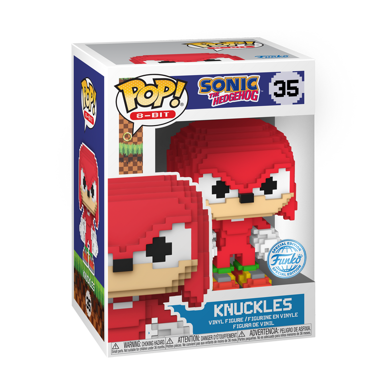 KNUCKLES (8-BIT) - SONIC THE HEDGEHOG