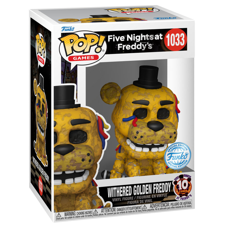 WITHERED GOLDEN FREDDY - FIVE NIGHTS AT FREDDY'S