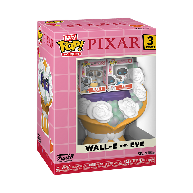 BITTY POP! BOUQUET WALL-E AND EVE - PIXAR