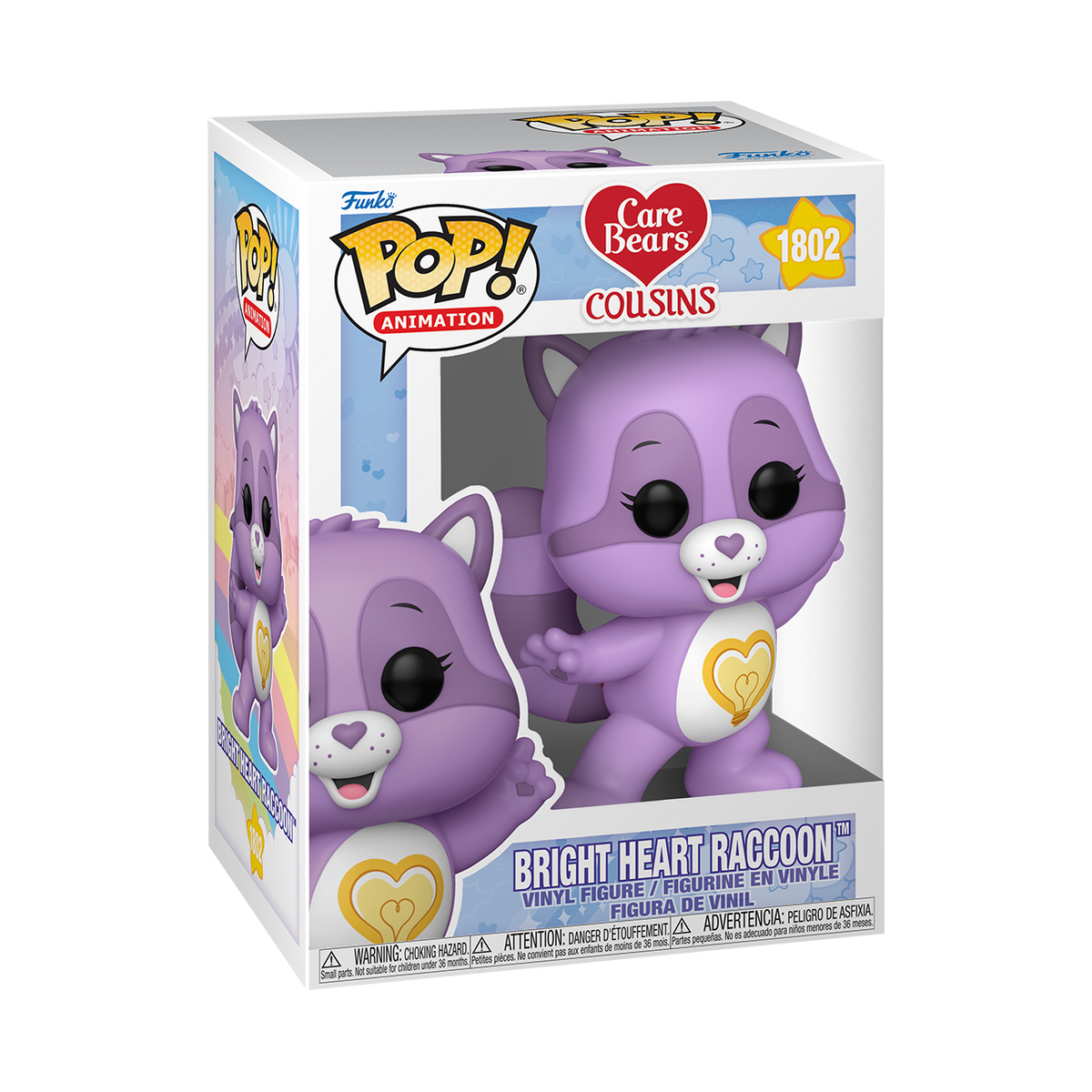 Bright Heart Raccoon Care Bear Cousins Pop Vinyl