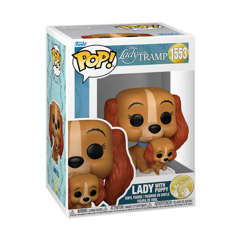 LADY WITH PUPPY - LADY AND THE TRAMP