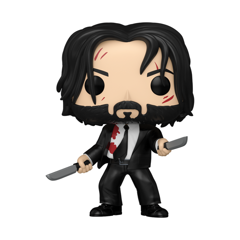 JOHN WICK WITH KNIVES