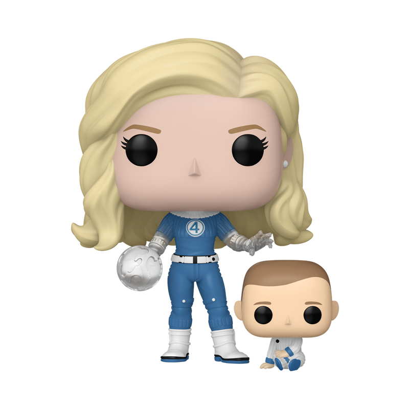 INVISIBLE WOMAN & FRANKLIN - THE FANTASTIC FOUR: FIRST STEPS