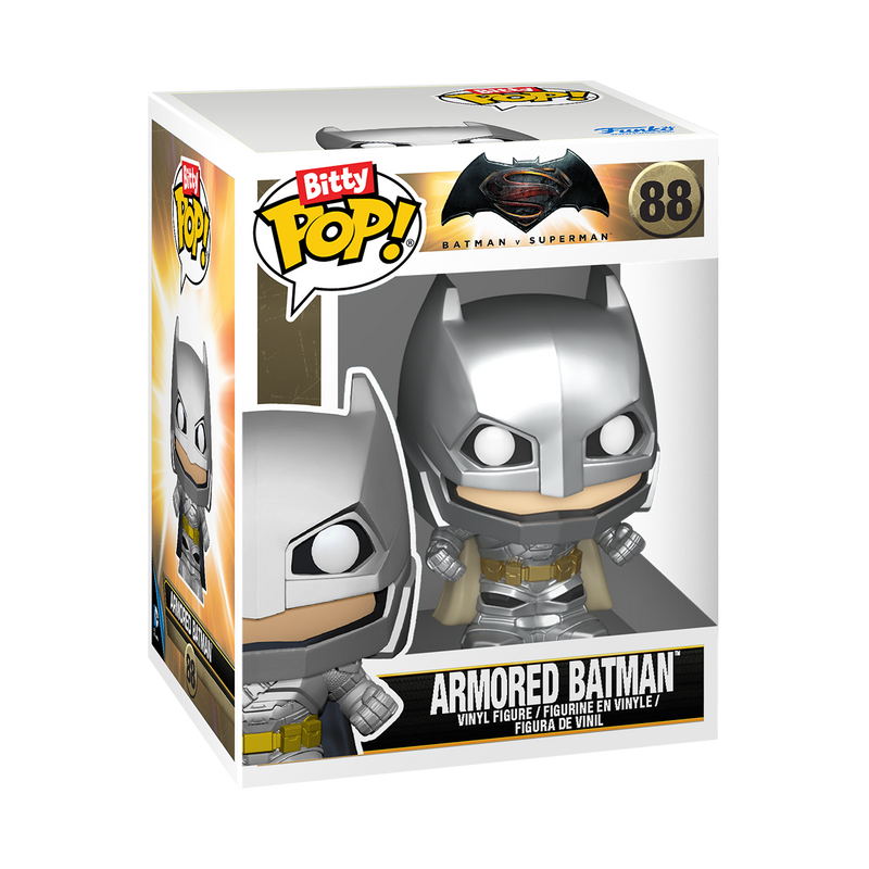 BITTY POP! RIDES BATMAN WITH BATMOBILE