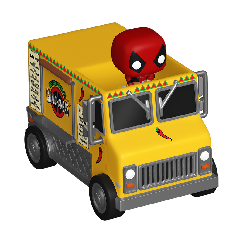 BITTY POP! RIDES DEADPOOL'S CHIMICHANGA TRUCK