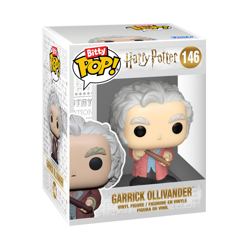 BITTY POP! TOWN GARRICK OLLIVANDER AND OLLIVANDERS WAND SHOP - HARRY POTTER