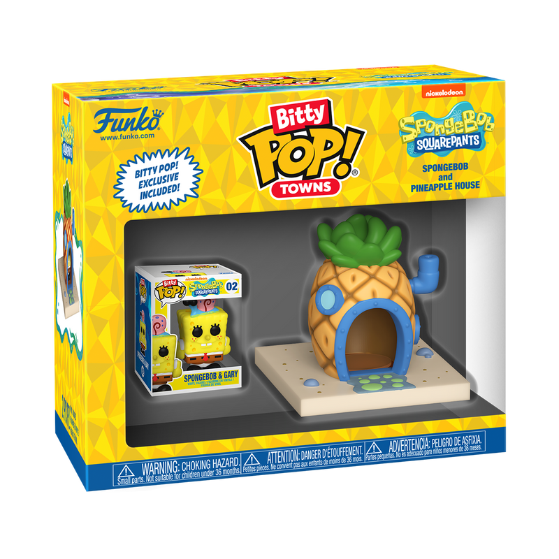 BITTY POP! TOWN SPONGEBOB AND PINEAPPLE HOUSE